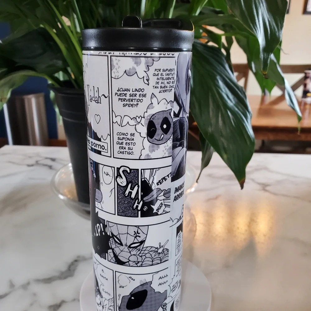Deadpool Comic Strip 20oz Tumbler 🎉sale